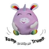 WINDY BUMS CHEEKY FARTING UNICORN SOFT TOY - McGreevy's Toys Direct
