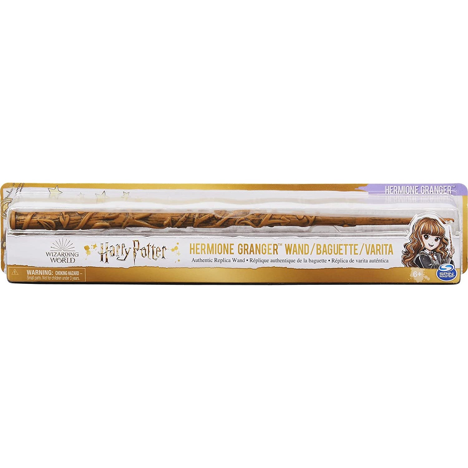 Harry Potter Wizarding World 12 inch Spellbinding Magic Wand Hermione