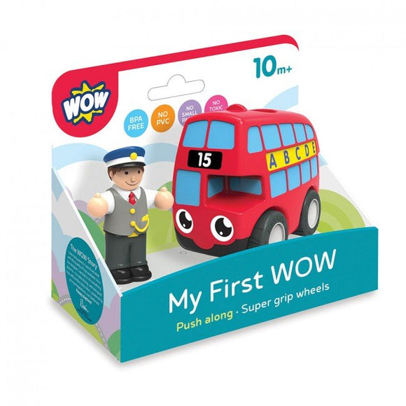 WOW Toys My First WOW London Bus Basil - McGreevy's Toys Direct