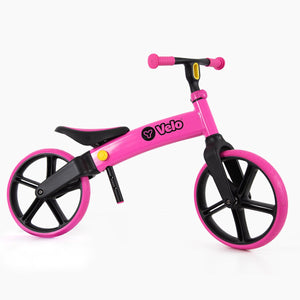 Y Velo Senior Balance Bike 12" - Pink - McGreevy's Toys Direct