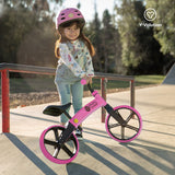 Y Velo Senior Balance Bike 12" - Pink - McGreevy's Toys Direct